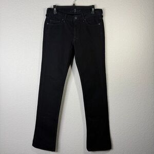 7 For All Mankind Men's Slim Jeans - Deep Black